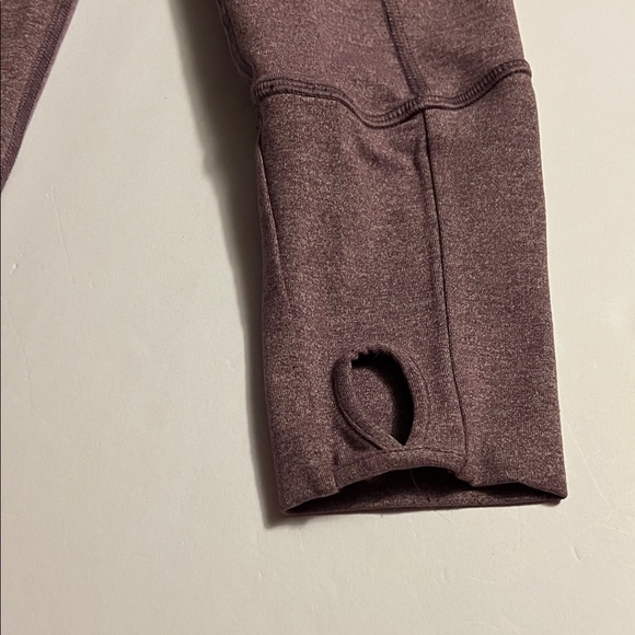 Lululemon Stride Jacket II Heathered Mauve size 8 EUC Athleisure Activewear - Picture 8 of 9